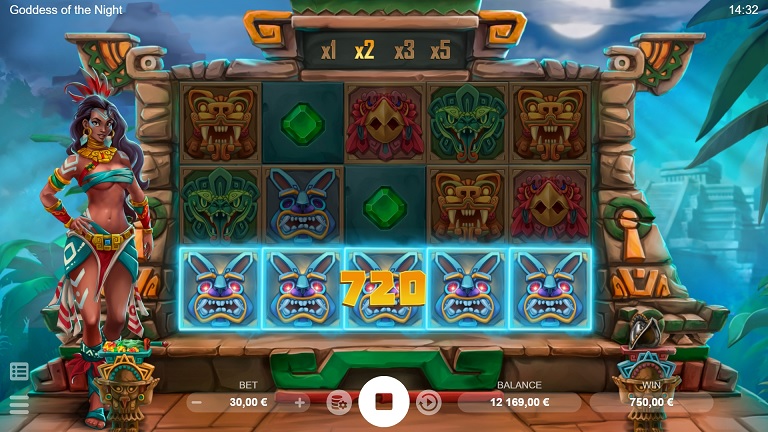 Goddess of the Night video slot