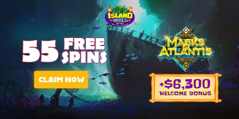 Island Reels Casino - Masks of Atlantis