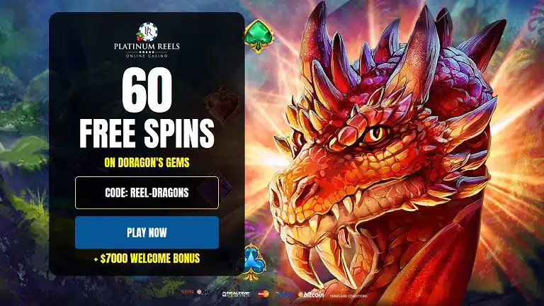 Platinum Reels Casino - Doragons Gems