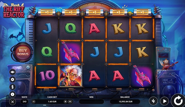 Dr. Rock & the Riff Reactor slot