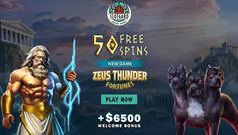Slotgard Casino - Zeus Thunder Fortunes