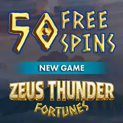 Slotgard Casino: 50 Free Spins - Zeus Thunder Fortunes